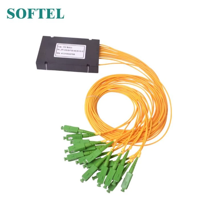 1x16 PLC Fiber Optic Splitter