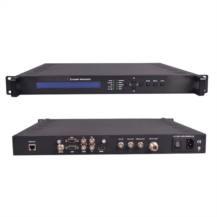 Modulátor kodéru Iptv Encoder Dvb-s2