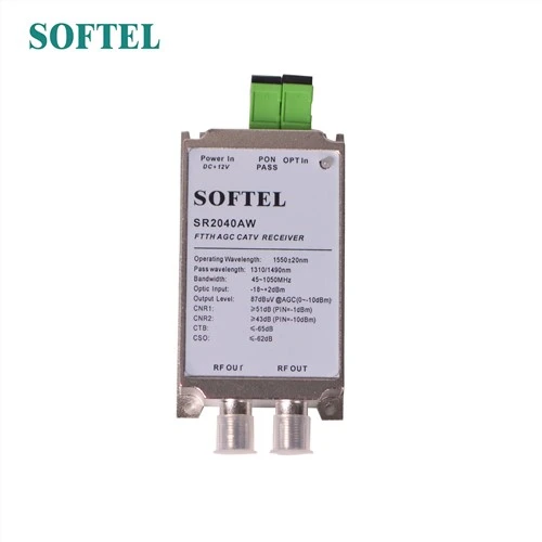 Ftth 2 Ouputs AGC WDM Node