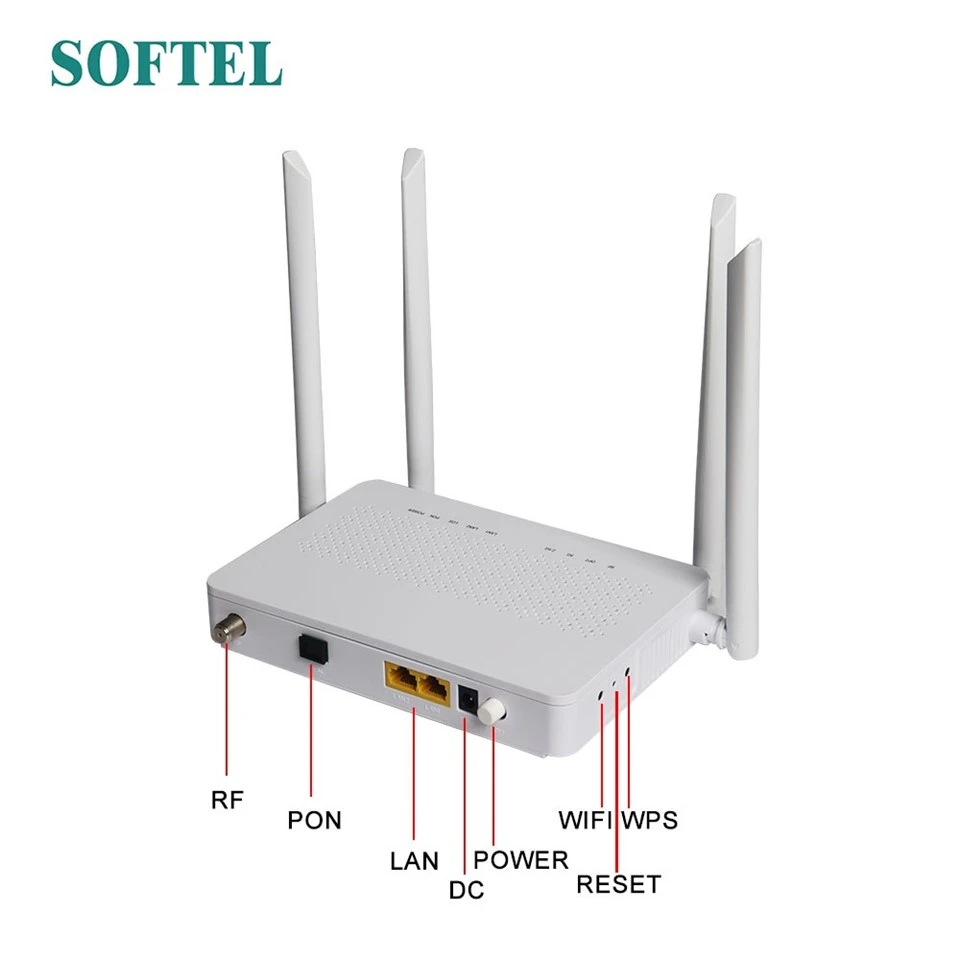 Dual Band Gpon Ont 2 Ports Catv Wifi5 Factory Brand New best